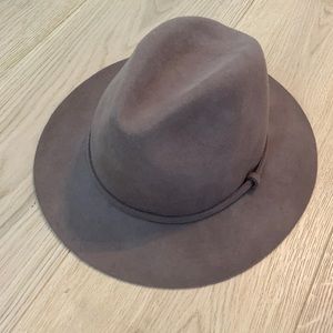 A light brown 100% wool hat from JCrew.  Brand New with Tags.
